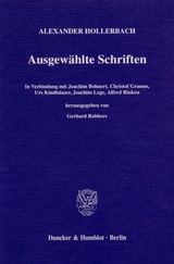 Ausgew&auml;hlte Schriften. - Alexander Hollerbach
