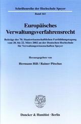 Europ&auml;isches Verwaltungsverfahrensrecht. - 