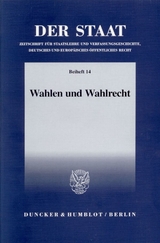 Wahlen und Wahlrecht. - 