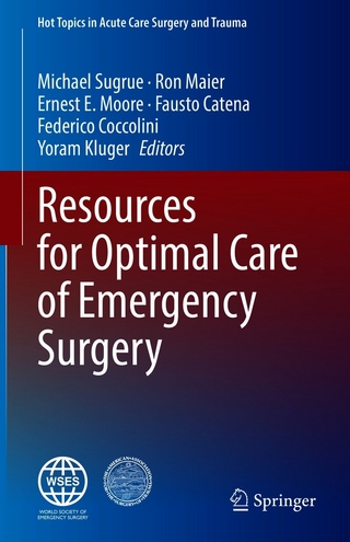 Resources for Optimal Care of Emergency Surgery