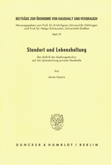 Standort und Lebenshaltung. - James C&eacute;cora