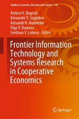 Frontier Information Technology and Systems Research in Cooperative Economics - 