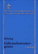 Gebrauchsmustergesetz - Manfred B&uuml;hring
