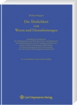 Die &Auml;hnlichkeit von Waren und Dienstleistungen - Bruno Richter, Wolfgang Stoppel