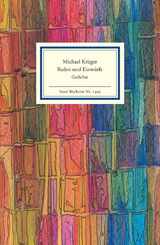 Reden und Einw&uuml;rfe. - Michael Kr&uuml;ger
