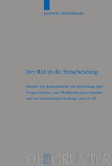 Der Ruf in die Entscheidung - Ludwig Massmann