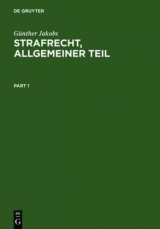 Strafrecht - Allgemeiner Teil - G&uuml;nther Jakobs