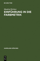 Einf&uuml;hrung in die Farbmetrik - Manfred Richter
