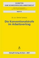 Die Konventionalstrafe im Arbeitsvertrag - Dimitri Santoro
