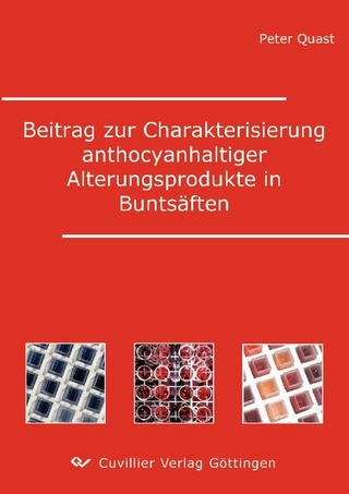 Beitrag zur Charakterisierung anthocyanhaltiger Alterungsprodukte in Buntsäften