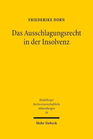 Das Ausschlagungsrecht in der Insolvenz