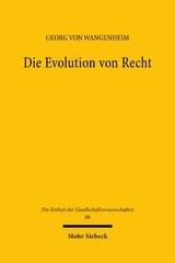 Die Evolution von Recht - Georg von Wangenheim