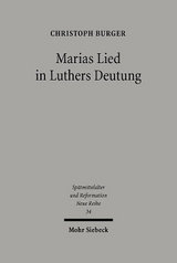 Marias Lied in Luthers Deutung - Christoph Burger