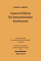 Annexverfahren bei Internationalen Insolvenzen - Verena Lorenz
