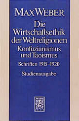 Max Weber-Studienausgabe - Max Weber