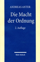 Die Macht der Ordnung - Anter, Andreas