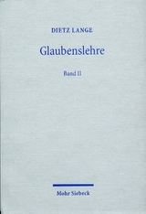 Glaubenslehre - Dietz Lange