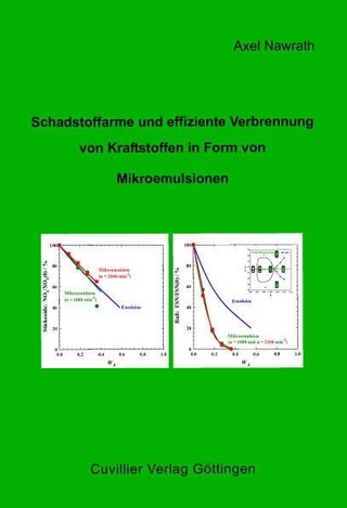 Schadstoffarme und effiziente Verbrennung von Kraftstoffen in Form von Mikroemulsionen