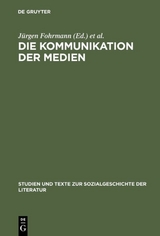 Die Kommunikation der Medien - 