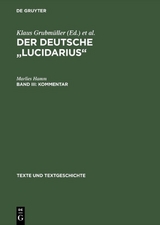 Der deutsche "Lucidarius" / Kommentar - Marlies Hamm