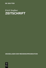 Zeitschrift - Erich Stra&szlig;ner