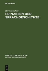 Prinzipien der Sprachgeschichte - Hermann Paul
