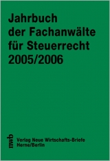 Jahrbuch der Fachanw&auml;lte f&uuml;r Steuerrecht
