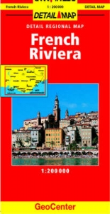 French Riviera GeoCenter Detail Map - 