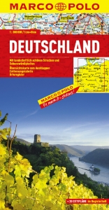 MARCO POLO L&auml;nderkarte Deutschland 1:800 000