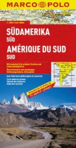 MARCO POLO Kontinentalkarte S&uuml;damerika S&uuml;d 1:4 000 000