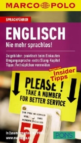 MARCO POLO Sprachf&uuml;hrer Englisch