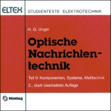 Optische Nachrichtentechnik - Unger, Hans G