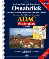 ADAC StadtAtlas Osnabr&uuml;ck mit Grafschaft Bentheim, Osnabr&uuml;cker Land, S&uuml;dl. Emsland