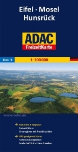 ADAC Freizeitkarte Eifel, Mosel, Hunsrück - 