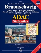 ADAC StadtAtlas Braunschweig mit Gifhorn, Goslar, Halberstadt, Helmstedt, Ostero