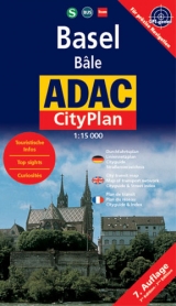 ADAC Stadtplan Basel - 