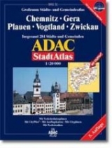 ADAC Stadtatlas Chemnitz, Gera - 