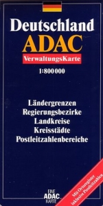 Organisationskarte mit PLZ - 