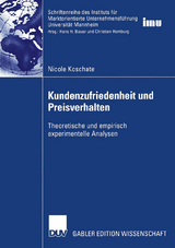 Kundenzufriedenheit und Preisverhalten - Nicole Koschate