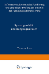 Systemgesch&auml;ft und Integralqualit&auml;ten - Tilmann Raff