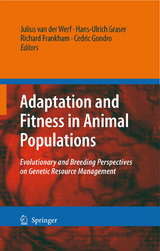 Adaptation and Fitness in Animal Populations - 