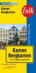 Falk Stadtplan Extra Standardfaltung Kamen, Bergkamen mit Ortsteilen von B&ouml;nen 1