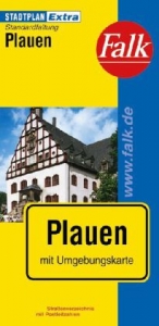 Falk Stadtplan Extra Standardfaltung Plauen 1:18 500