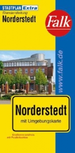 Falk Stadtplan Extra Standardfaltung Norderstedt mit Ortsteilen von Hamburg, Qui