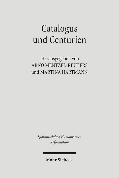 Catalogus und Centurien - 