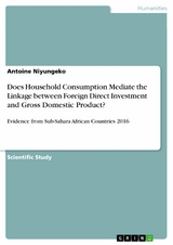 Does Household Consumption Mediate the Linkage between Foreign Direct Investment and Gross Domestic Product? - Antoine Niyungeko