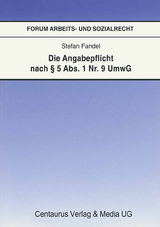 Die Angabepflicht nach § 5 Abs. 1 Nr. 9 UmwG - Stefan Fandel