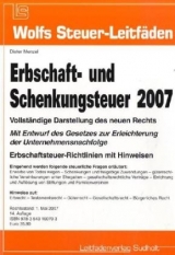 Erbschaft- und Schenkungsteuer 2006 - Dieter Menzel