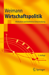 Wirtschaftspolitik - Joachim Weimann