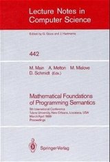 Mathematical Foundations of Programming Semantics - 